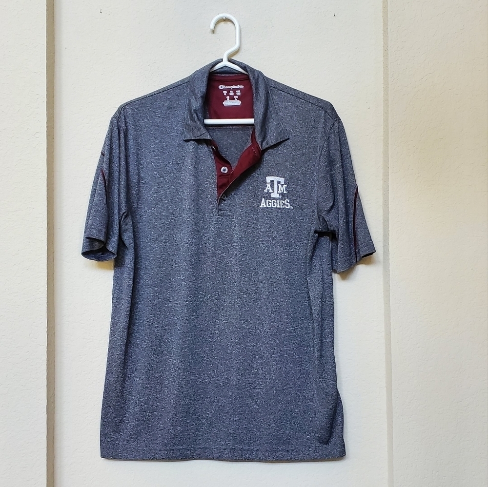 Champions S/S Texas A&M Shirt.  Size M